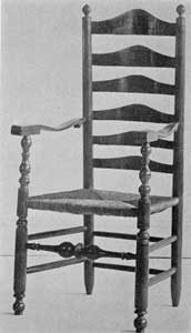 一把宾夕法尼亚椅子，18世纪