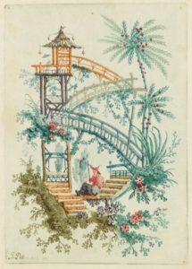 亚洲景观印刷了Jean Baptiste掠夺他的工作“一本新的中国饰品”。