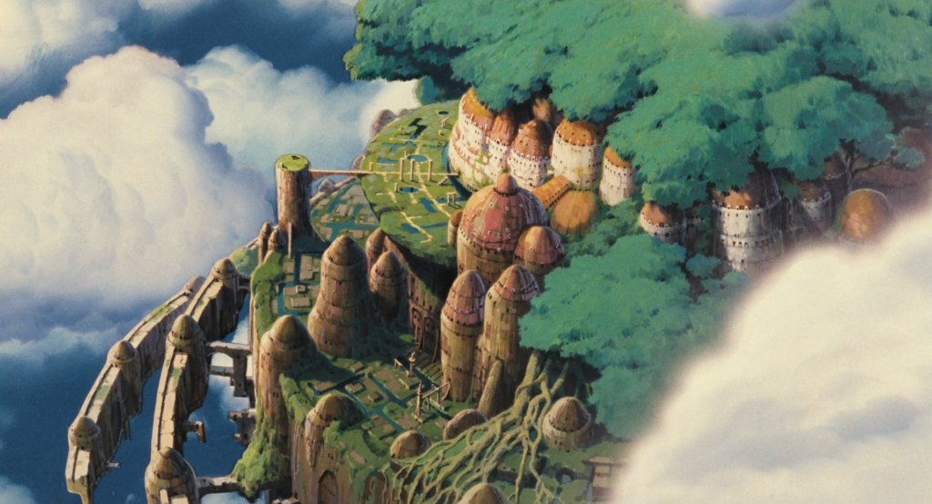 拉帕塔的乌托邦城堡，“天空城堡”（1988年）