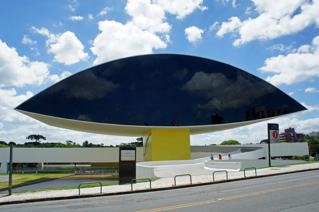 Museum Oscar Niemeyer, Curitiba, Brazil