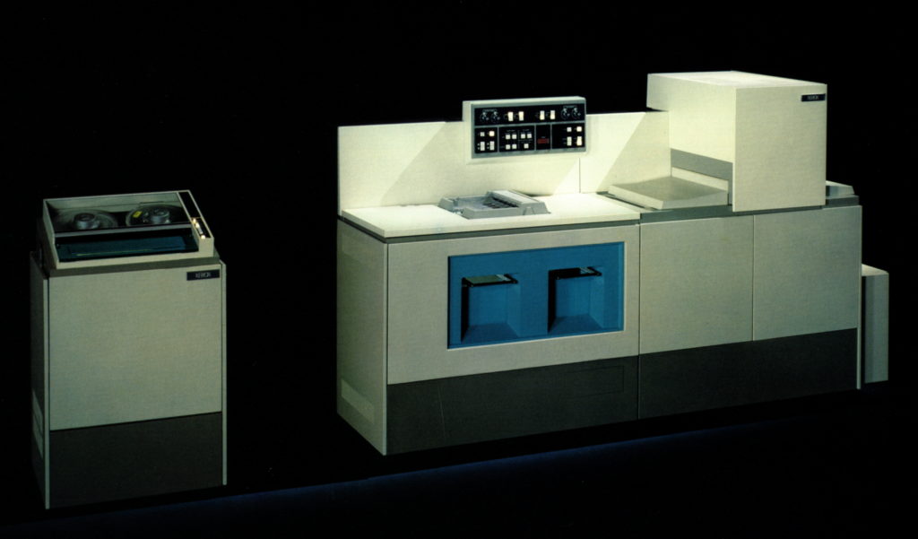 Xerox 1200，第一个商用激光打印机。