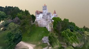 特兰西瓦尼亚布兰城堡的三维摄影测量重建