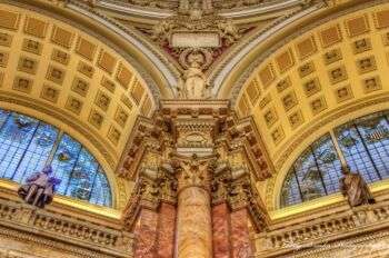 国会图书馆的意大利文艺复兴风格，是国会山最华丽的建筑。